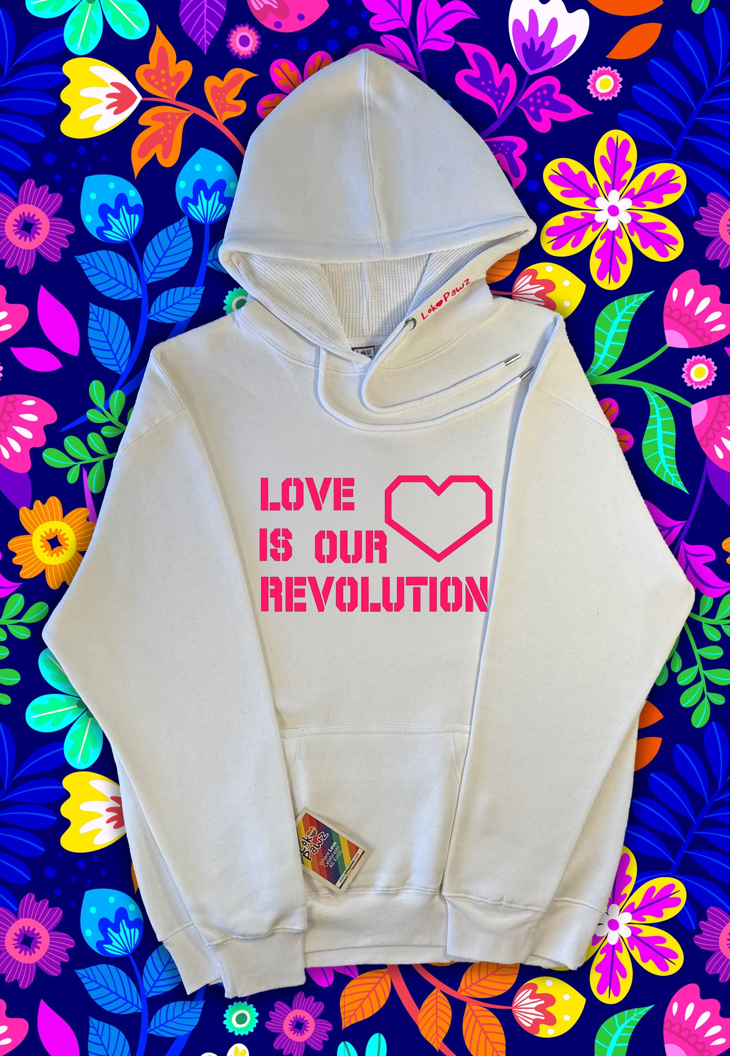 Hoodie - Love is our revolution