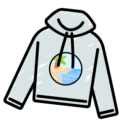 Beach hoodies