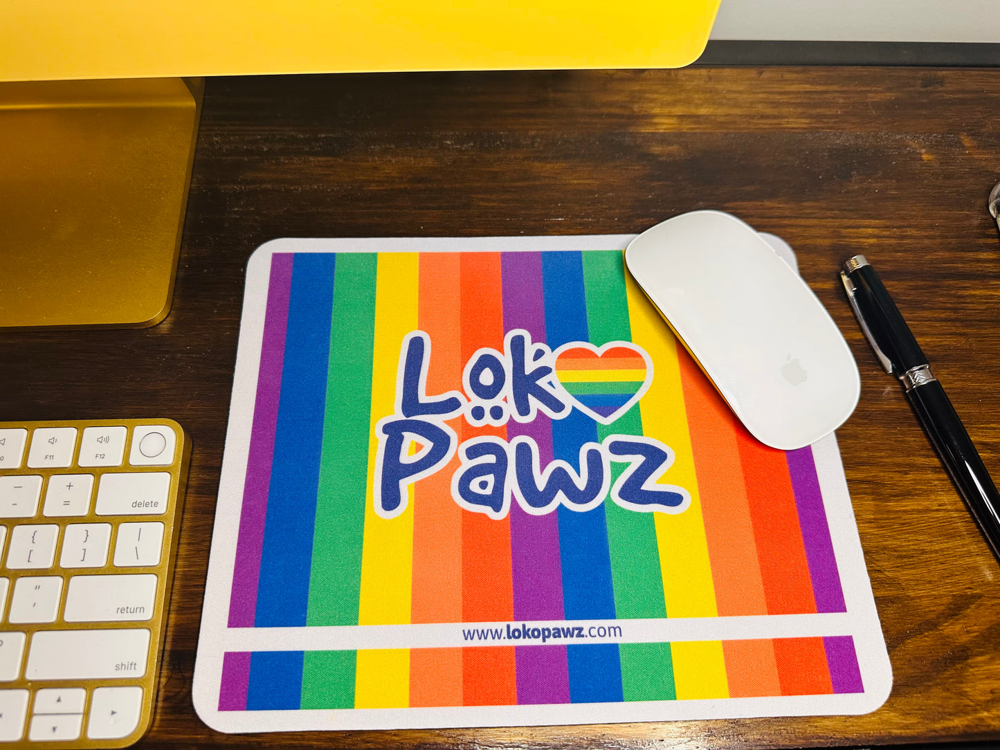 Loko Square Mouse Pad