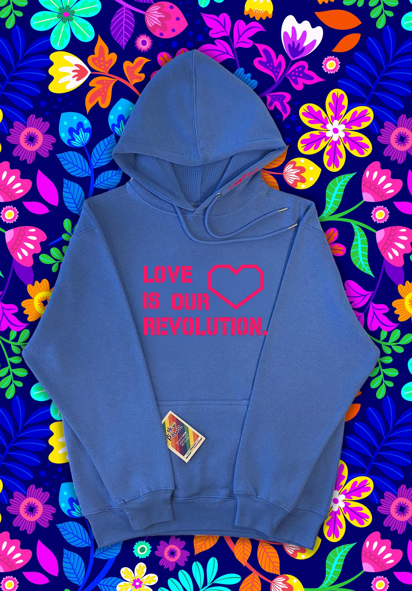 Hoodie - Love is our revolution