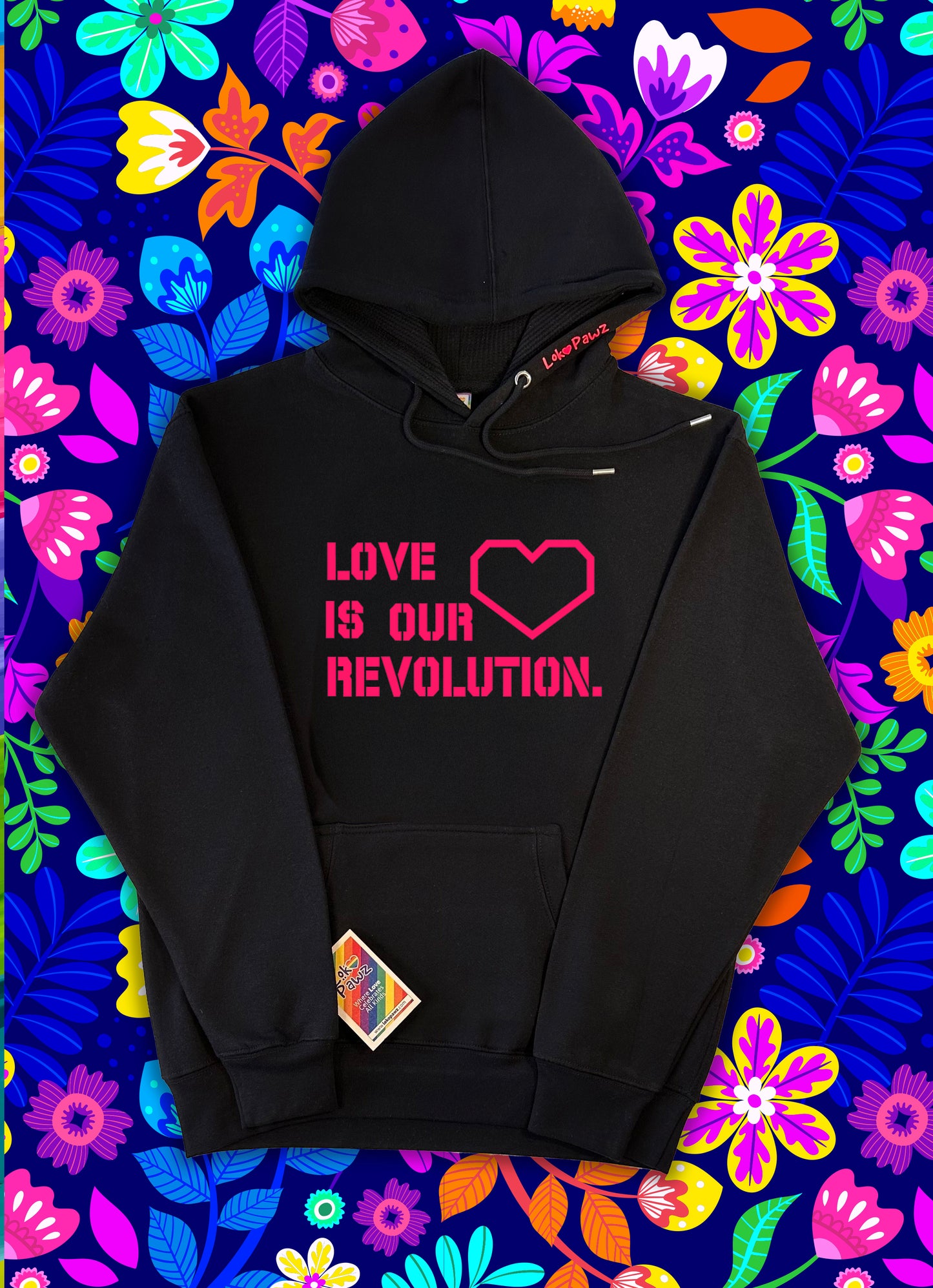 Hoodie - Love is our revolution
