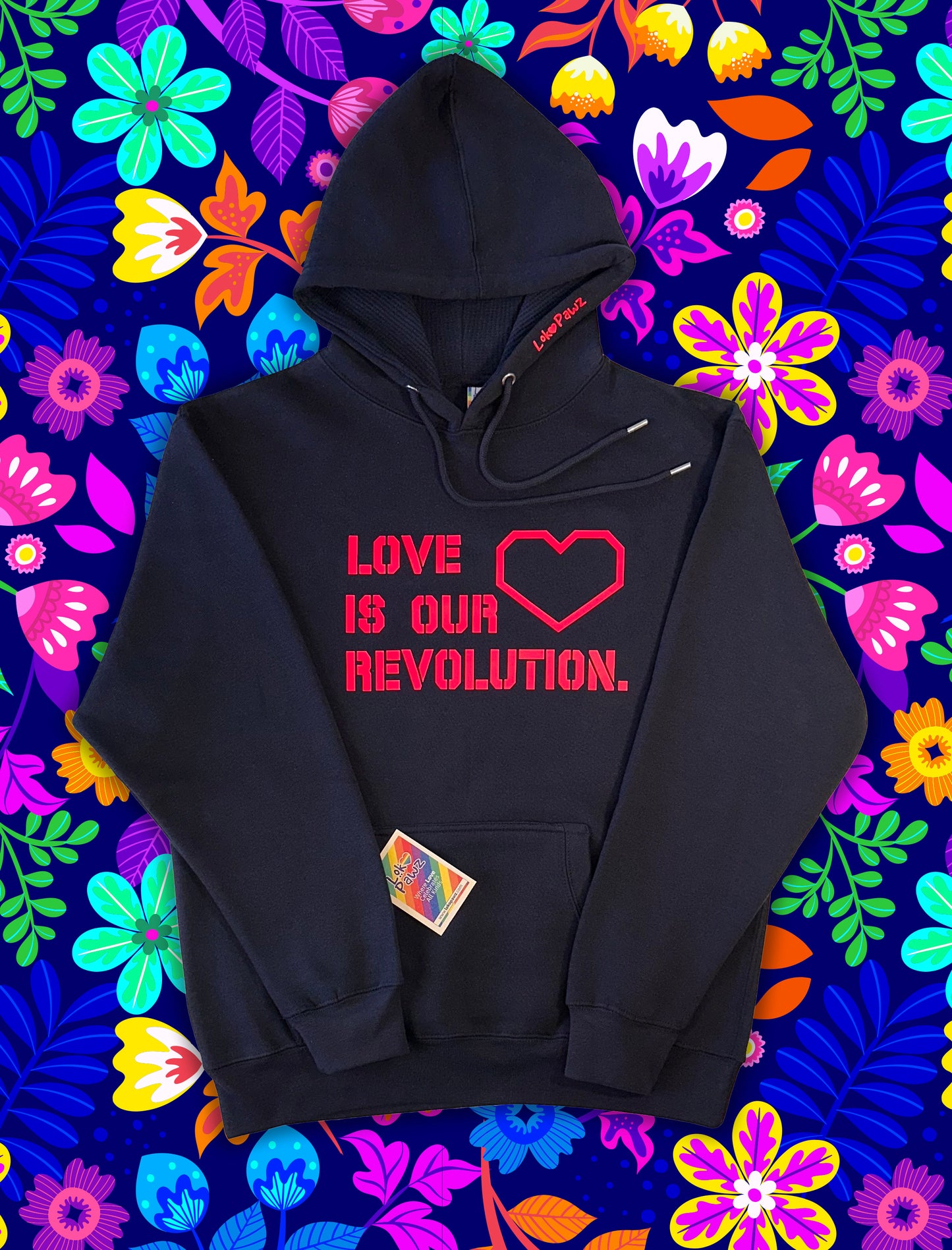 Hoodie - Love is our revolution
